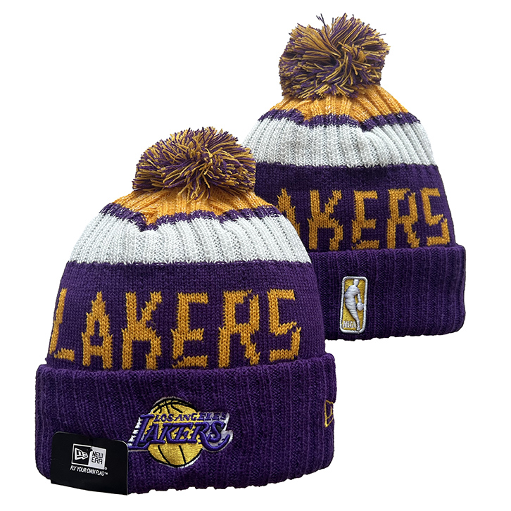 Los Angeles Lakers 2025 Knit Hats 004